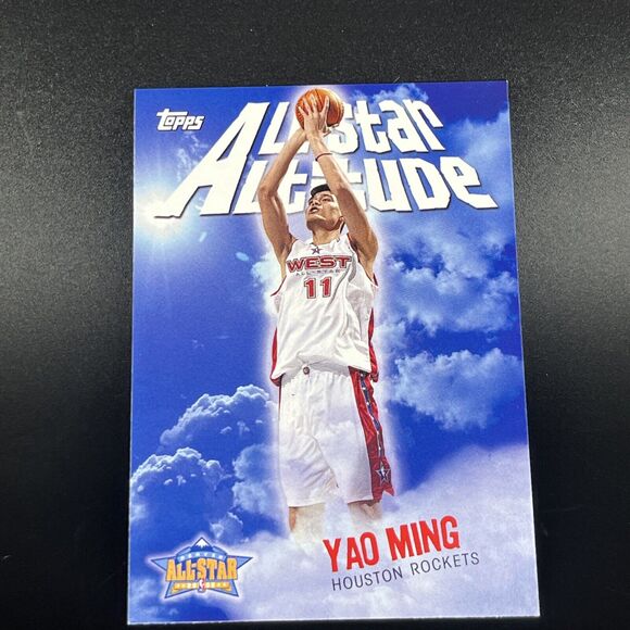Yao Ming 2005-06 Topps All-Star Altitude #AS-YM - Houston Rockets Card - Picture 1 of 6
